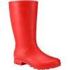 imageAsgard Womens Tall Rain Boots Knee High Waterproof Rainboots Rubber Garden BootsDark Red