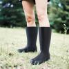 imageAsgard Womens Tall Rain Boots Knee High Waterproof Rainboots Rubber Garden BootsMatte Black