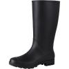 imageAsgard Womens Tall Rain Boots Knee High Waterproof Rainboots Rubber Garden BootsMatte Black