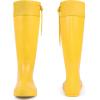 imageAsgard Packable Tall Rain Boots for Women Waterproof Rubber Garden Boots Ultra Lightweight Flat Mud Boots NOT FOR WIDE CALFYellow