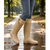image:imageAsgard Womens Packable Lightweight Tall Rain BootsKhaki