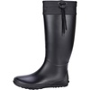 image:imageAsgard Womens Packable Lightweight Tall Rain BootsBlack